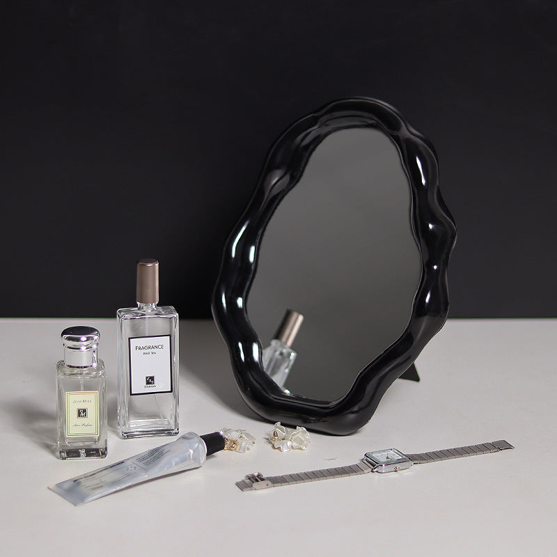 Cloud Makeup Mirror Desktop Storage Box Vanity Decor