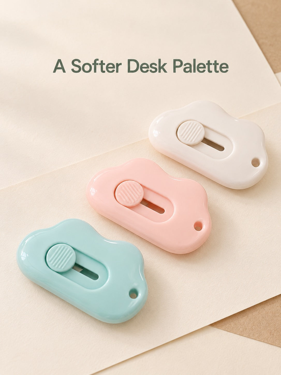 Cute Cloud Mini Utility Knife for Paper & Stickers