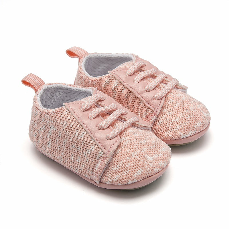 Baby Sneakers with Soft Flexible Non-Slip Rubber Soles