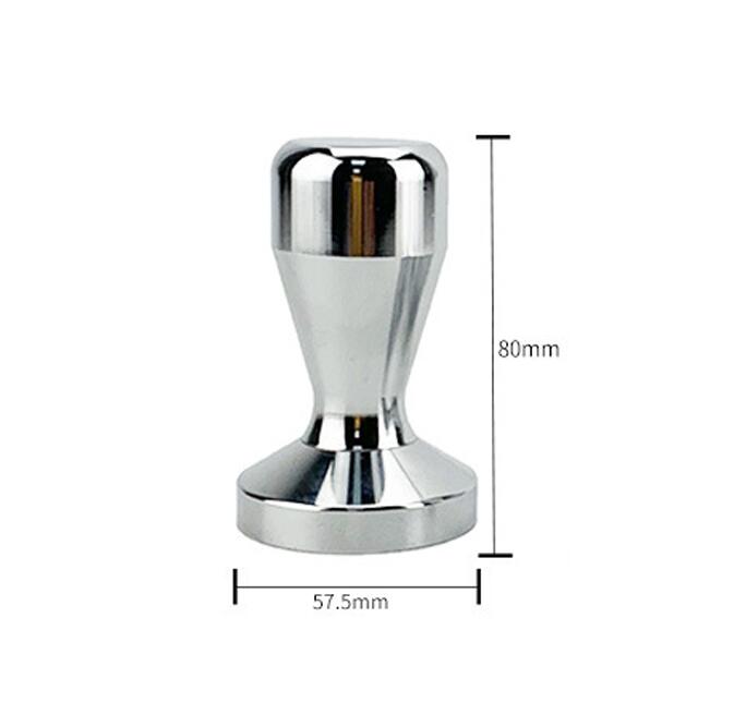 Chrome Espresso Tamper for 51mm and 58mm Portafilters