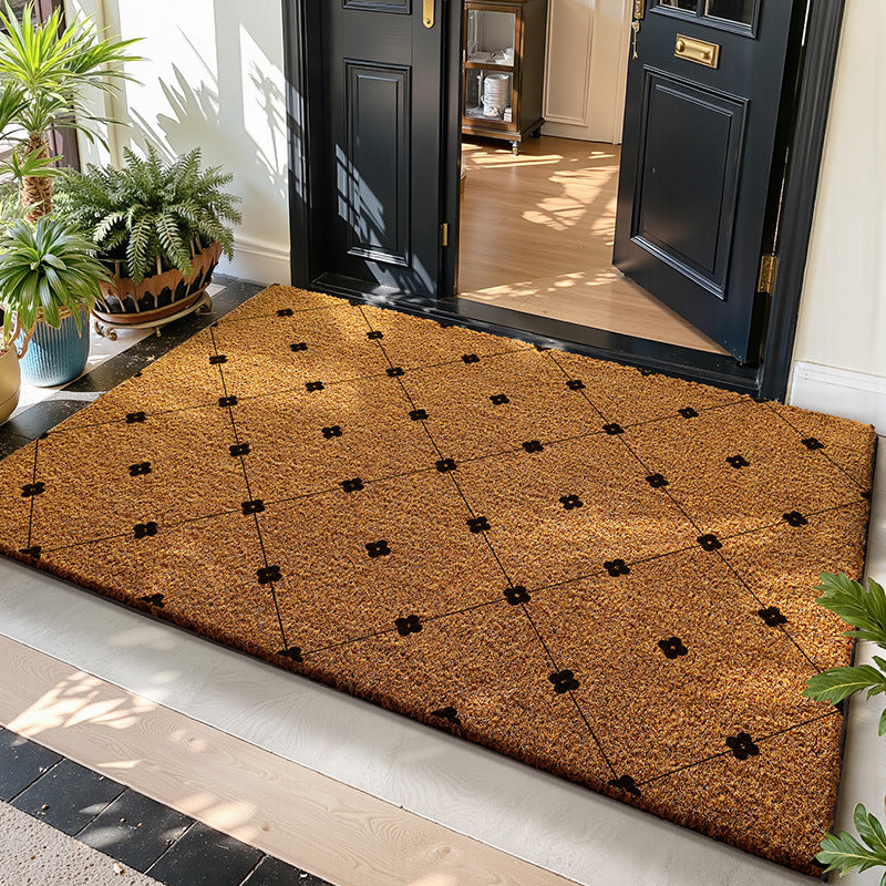 Coir Doormat for Entryway, Durable Dirt-Scraping Mat