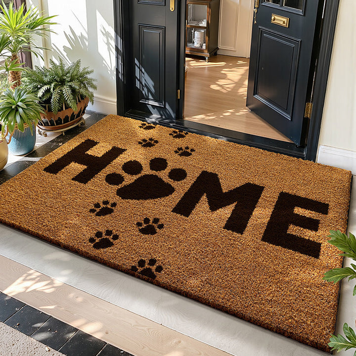 Coir Doormat for Entryway, Durable Dirt-Scraping Mat