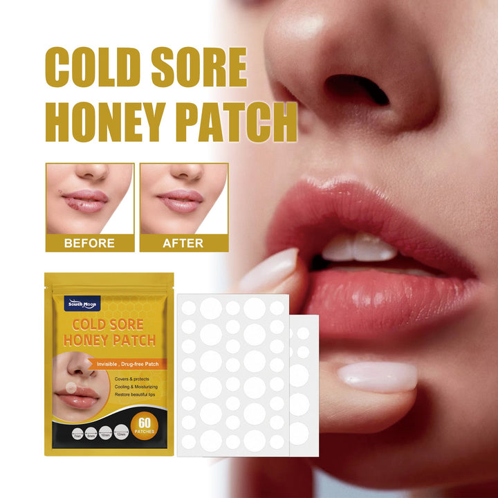 Cold Sore Patches: Invisible Hydrocolloid Lip Cover