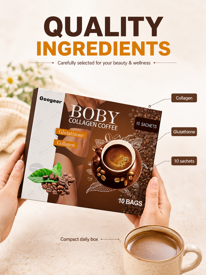 Collagen Coffee with Glutathione — Firmer Skin & Body Slimming