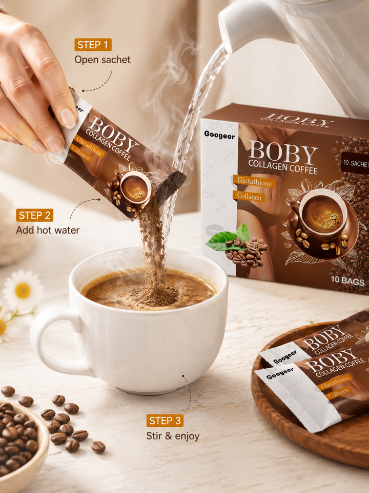 Collagen Coffee with Glutathione — Firmer Skin & Body Slimming