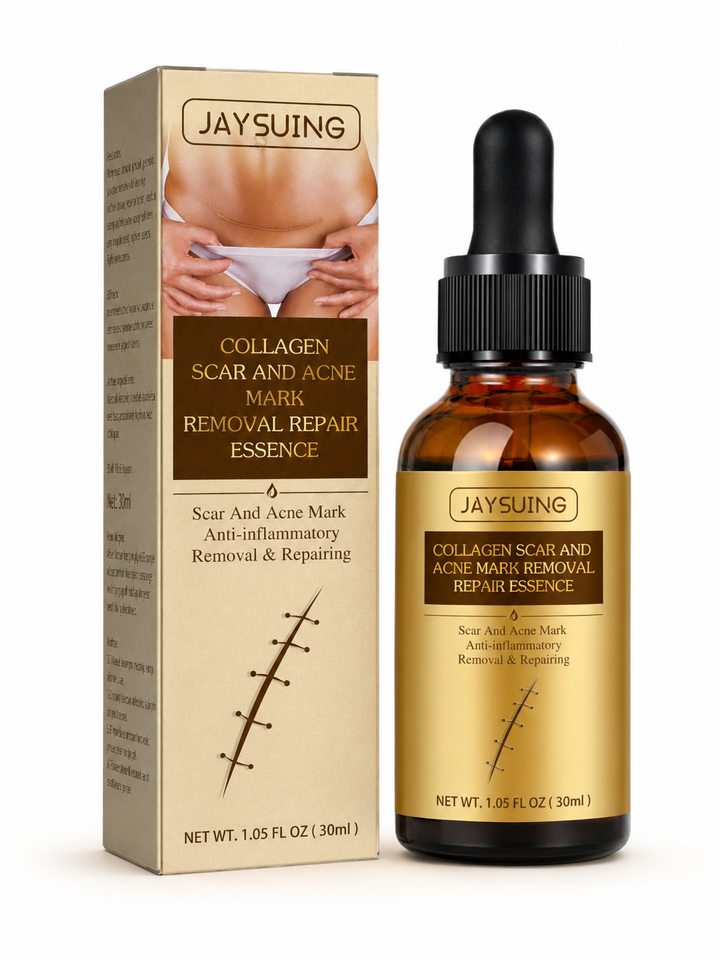 Collagen Scar Repair Oil — Fades Burns, Marks & Scars