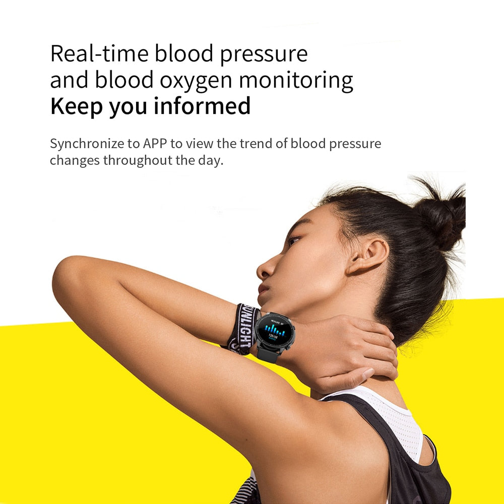 Women's Smartwatch with Heart Rate and Fitness Tracking