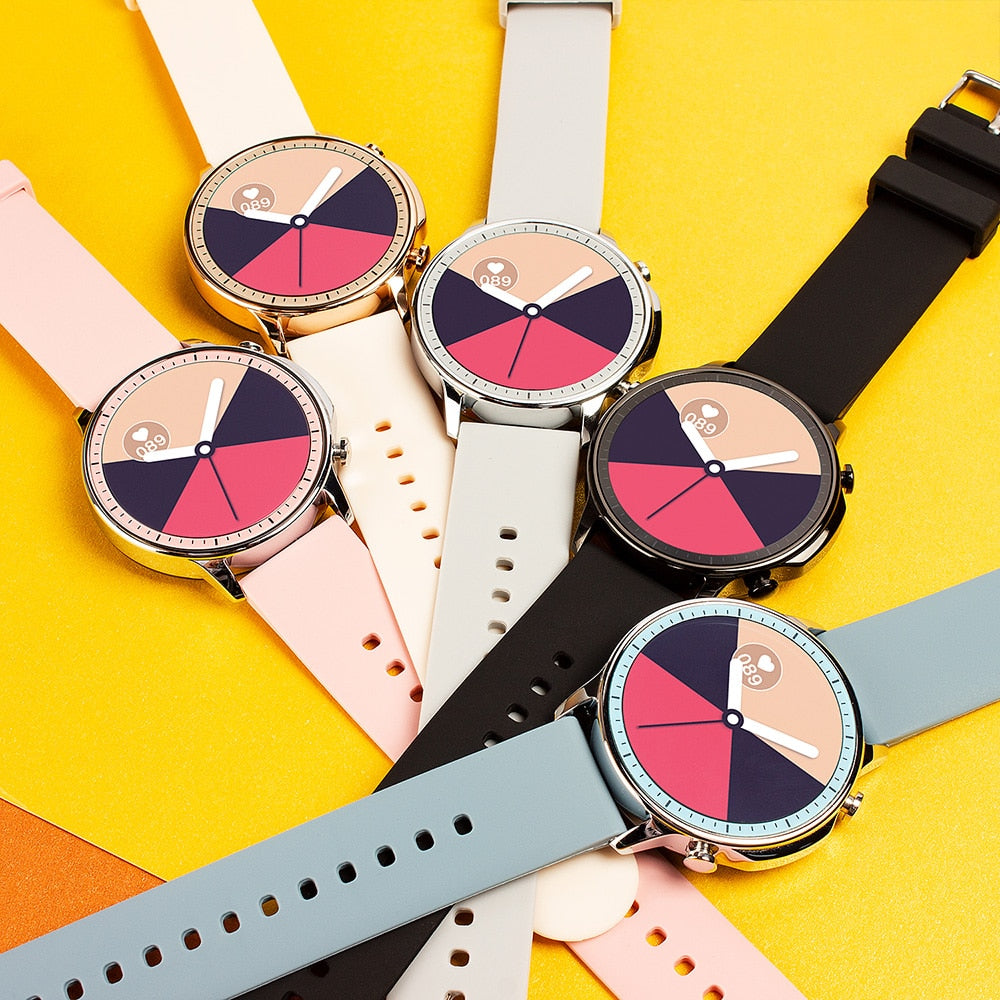 Women's Smartwatch with Heart Rate and Fitness Tracking
