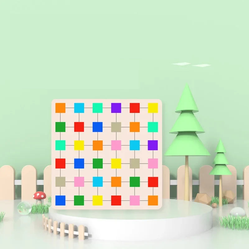 Color Matching Puzzle Toy for Early Learning Skills