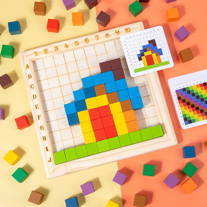 Color Sorting Puzzle Board for Hands-On Early Learning