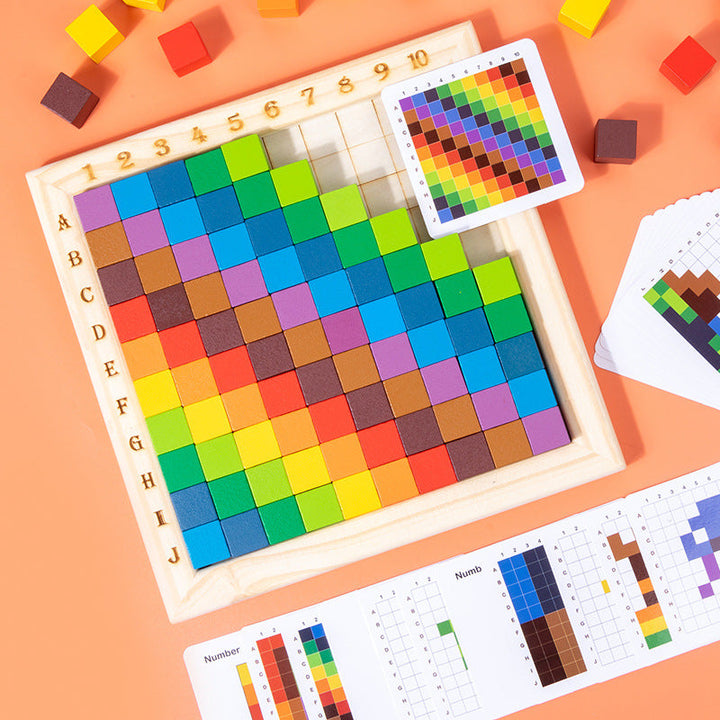 Color Sorting Puzzle Board for Hands-On Early Learning
