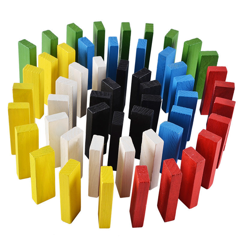 Wooden Stacking Game for Screen-Free Family Game Night