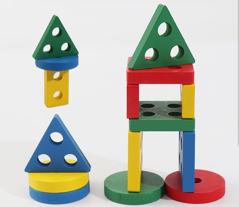 Geometric Shape Matching Toy for Montessori Learning