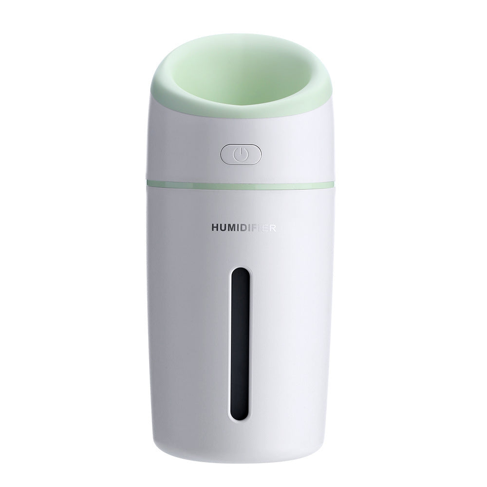 Colorful Mini Humidifier with Night Light for Desk & Car
