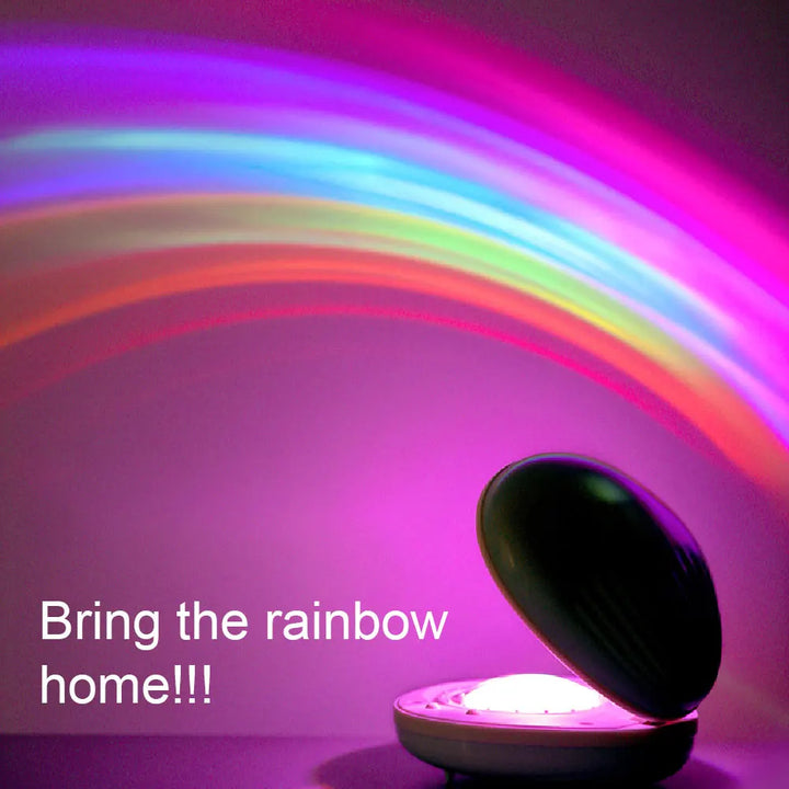 Rainbow Projection Night Light for Bedroom Decor