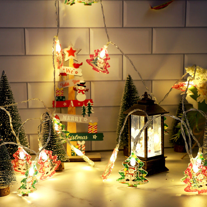 Christmas Tree LED String Lights with Warm White Glow