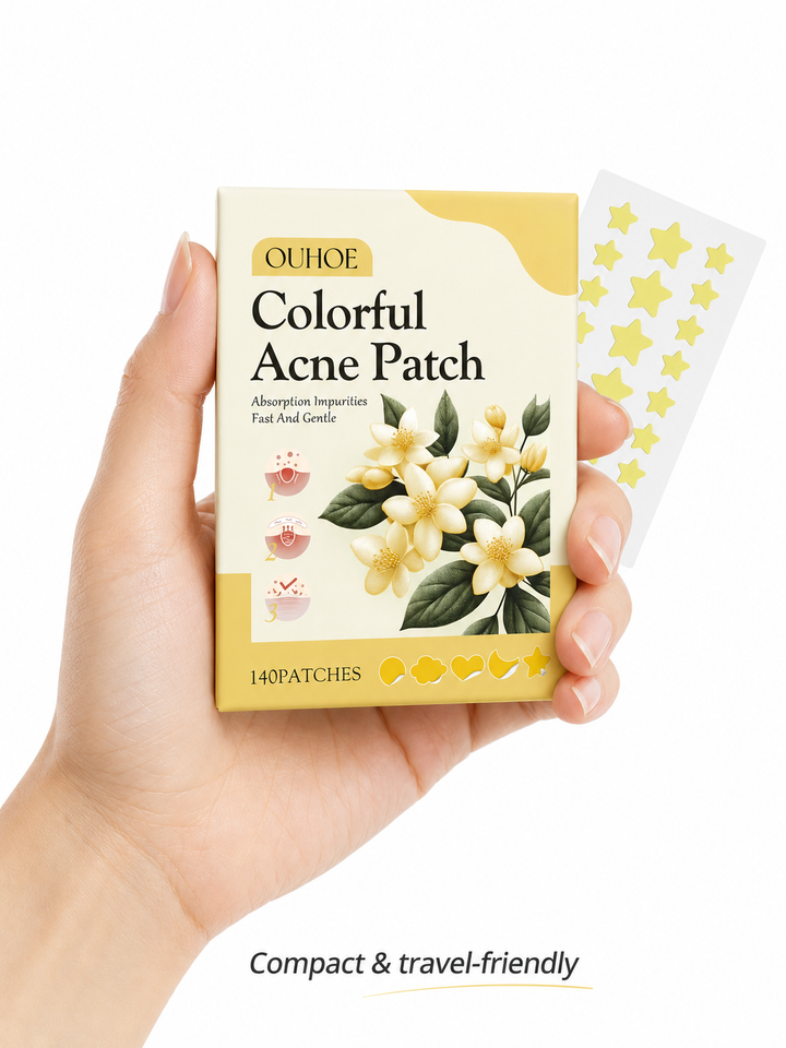 Colorful Acne Patches — Gentle Overnight Spot Treatment