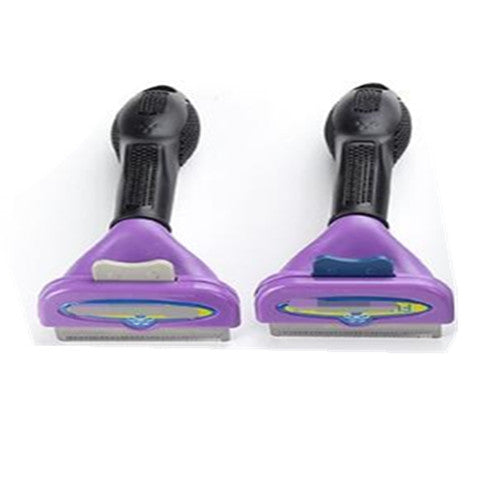 Stainless Steel Pet Deshedding Brush for Cats & Dogs
