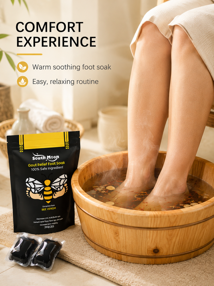 Foot Bath Beads for Joint Relief — Soothe Hands, Feet & Knees