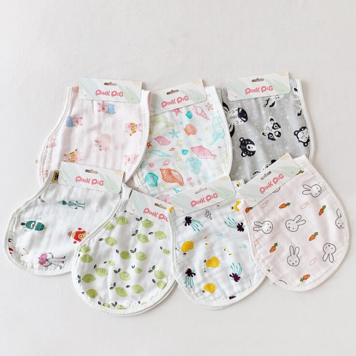 Baby Bandana Bibs With Wide Coverage for Drool & Meals