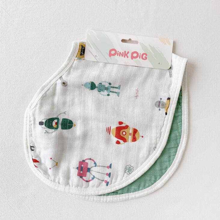 Baby Bandana Bibs With Wide Coverage for Drool & Meals