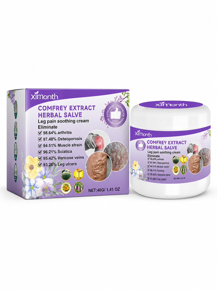 Comfrey Herbal Cream — Soothing Body Care