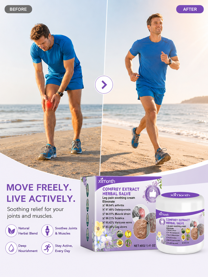 Comfrey Herbal Cream — Soothing Body Care