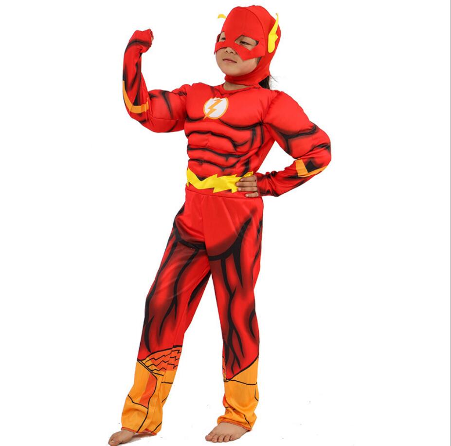 Kids Superhero Costume With Mask for Halloween Fun