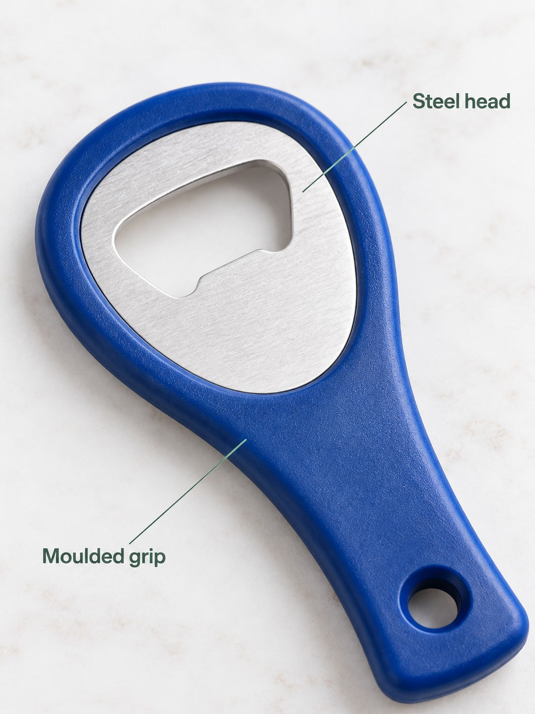 Compact Stainless Steel Bottle Opener for Beer Lovers