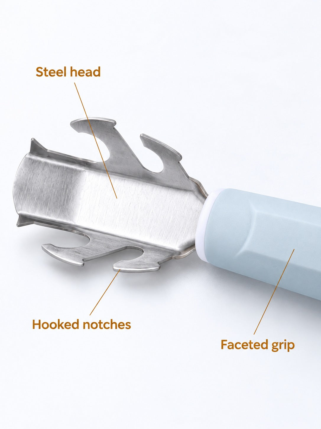 Compact Stainless Steel Can Opener in Nordic Colors