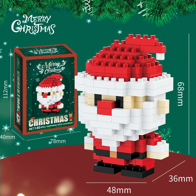 Christmas Building Blocks Set for Festive Family Fun