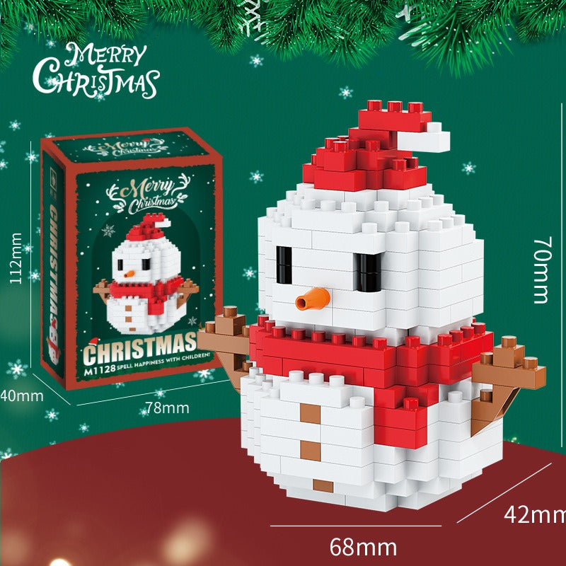 Christmas Building Blocks Set for Festive Family Fun