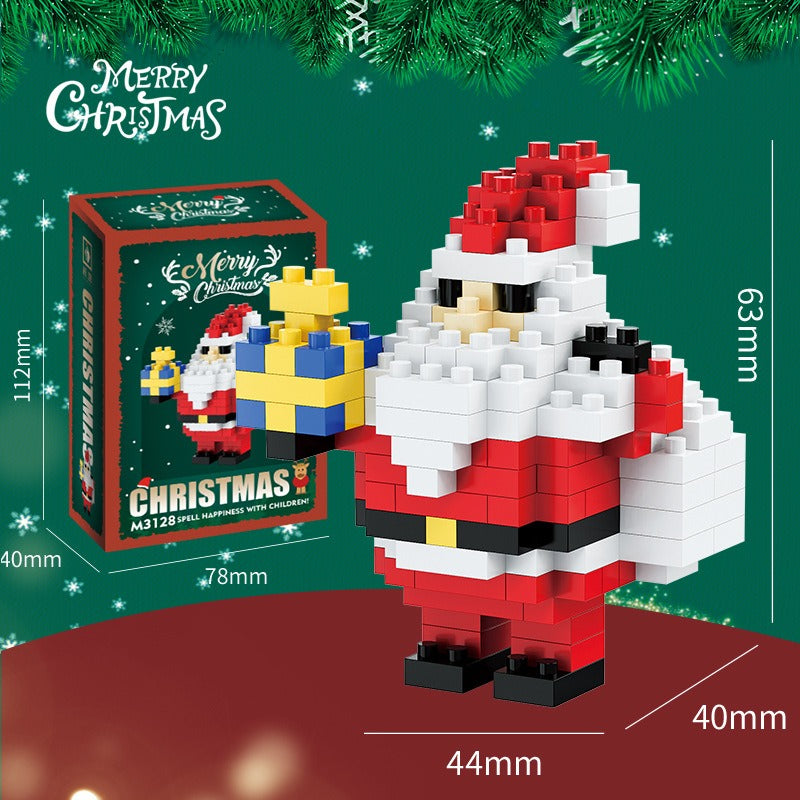 Christmas Building Blocks Set for Festive Family Fun