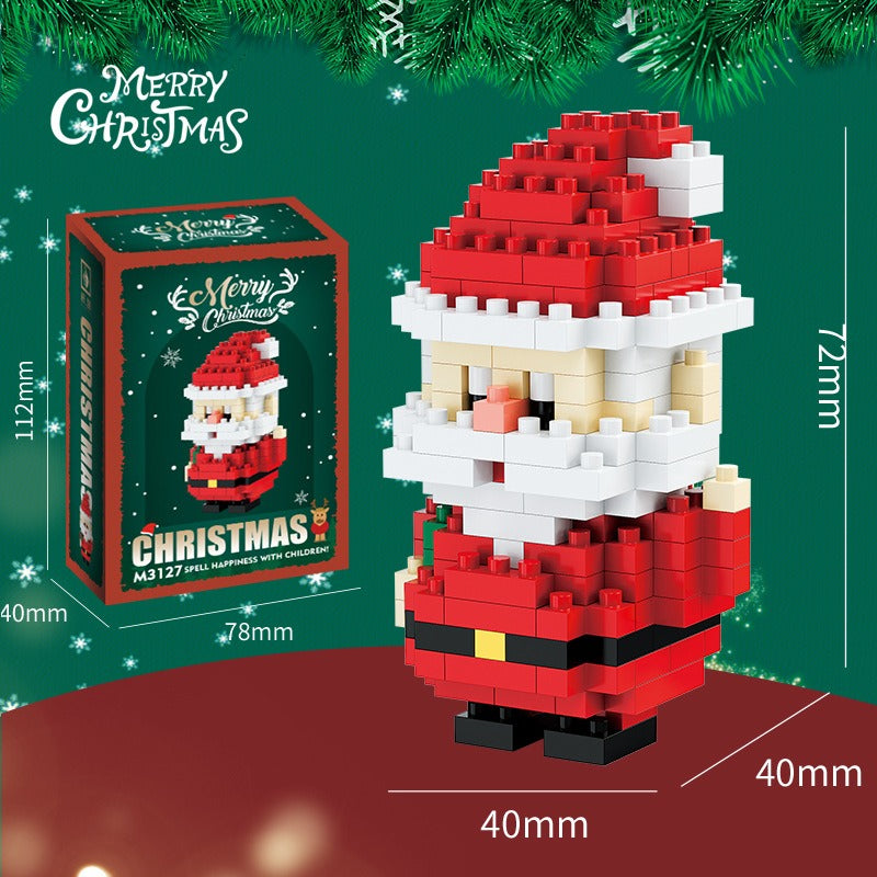 Christmas Building Blocks Set for Festive Family Fun