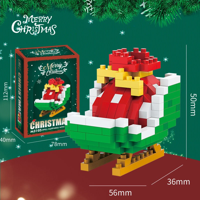 Christmas Building Blocks Set for Festive Family Fun