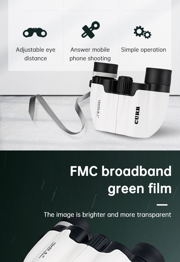 Pocket 10x22 Binoculars 144g for Concerts & Travel