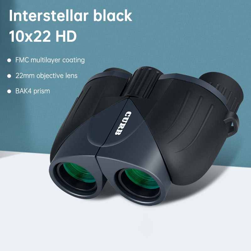 Pocket 10x22 Binoculars 144g for Concerts & Travel