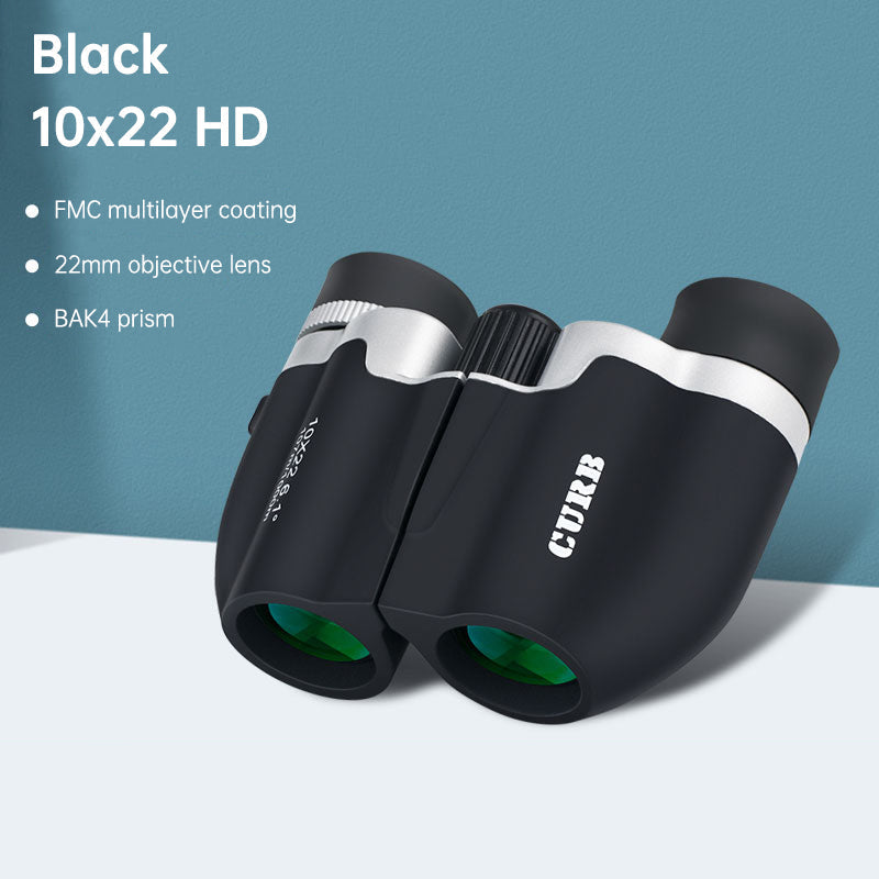 Pocket 10x22 Binoculars 144g for Concerts & Travel