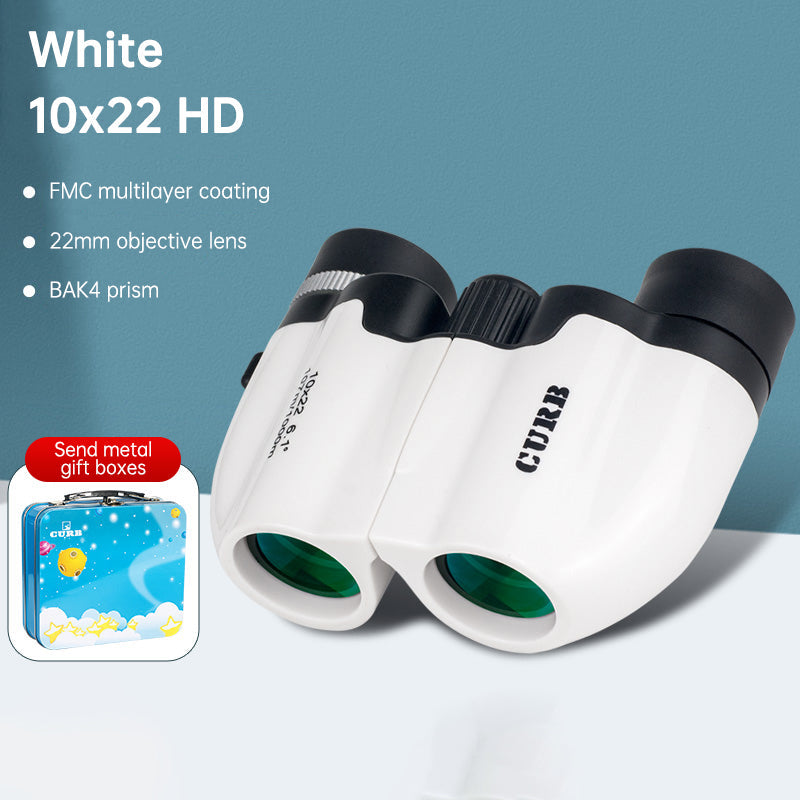 Pocket 10x22 Binoculars 144g for Concerts & Travel