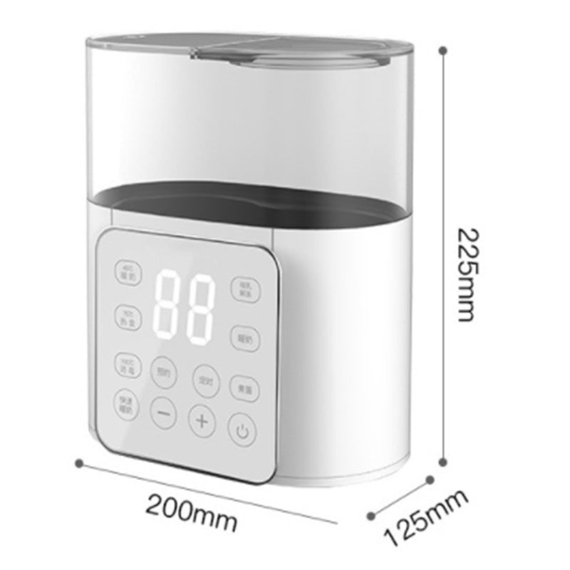 Double Bottle Warmer & Sterilizer with Temp Presets