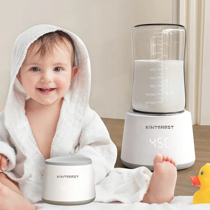 Portable Bottle Warmer with Fast 3-Minute Milk Heating