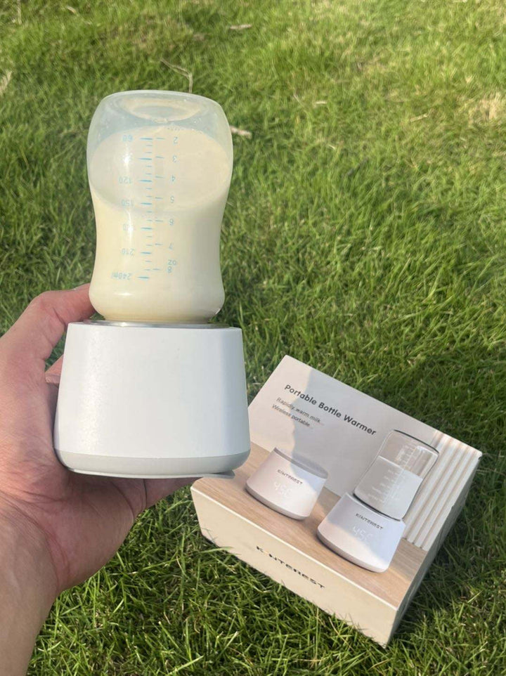 Portable Bottle Warmer with Fast 3-Minute Milk Heating