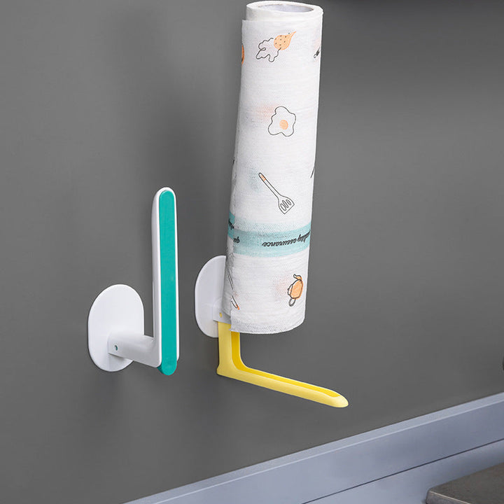 Adhesive Wall Hooks for Colorful No-Drill Storage