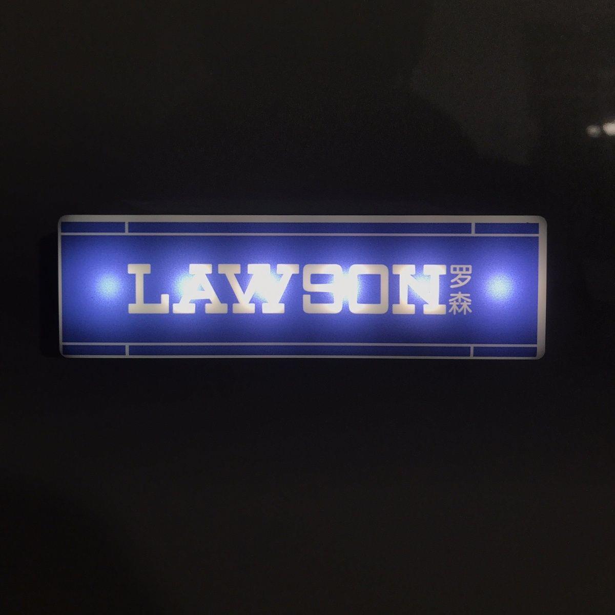 Miniature LED Convenience Store Signs for Fridge Decor