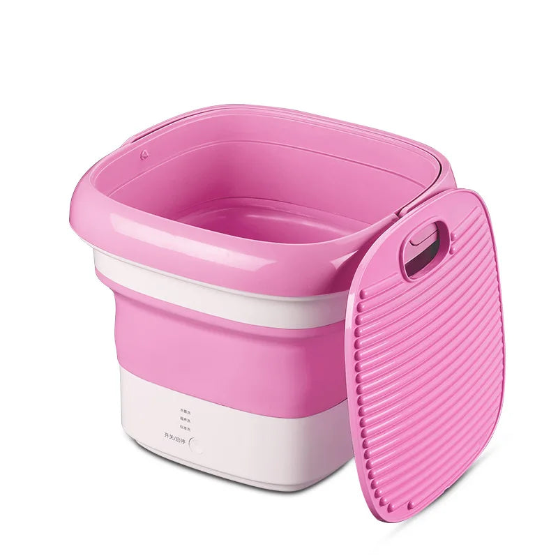 Foldable Mini Washing Machine for Travel Underwear