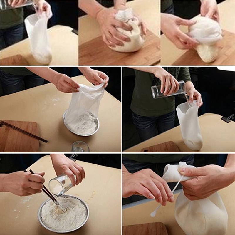Silicone Dough Bag for Kneading and Storing Dough