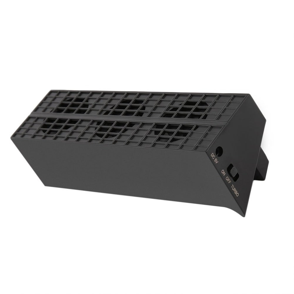 PS4 Slim USB Cooling Fan with Three-Fan Turbo Mode