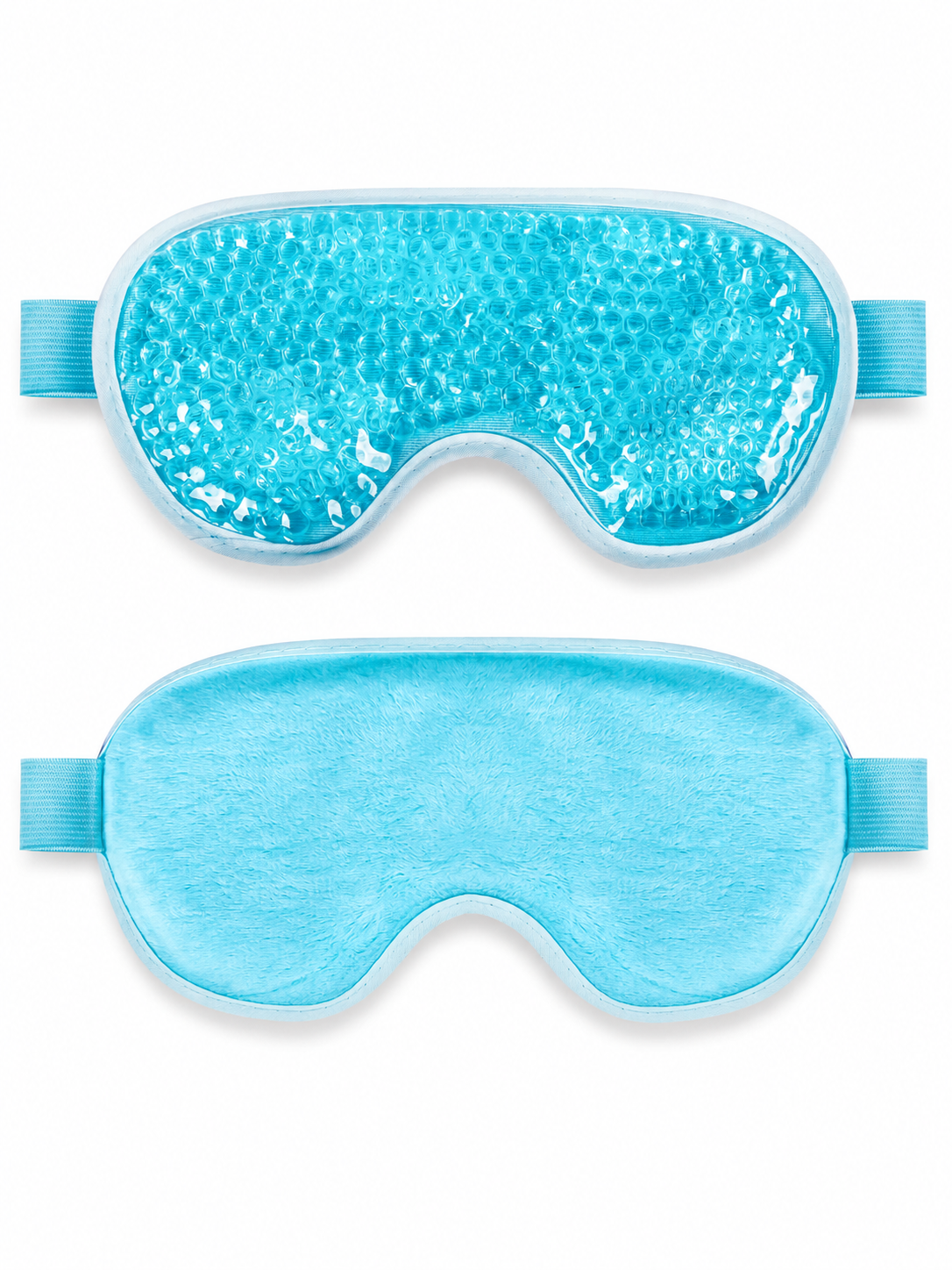 Cooling Gel Bead Eye Mask — Hot & Cold Compress Therapy