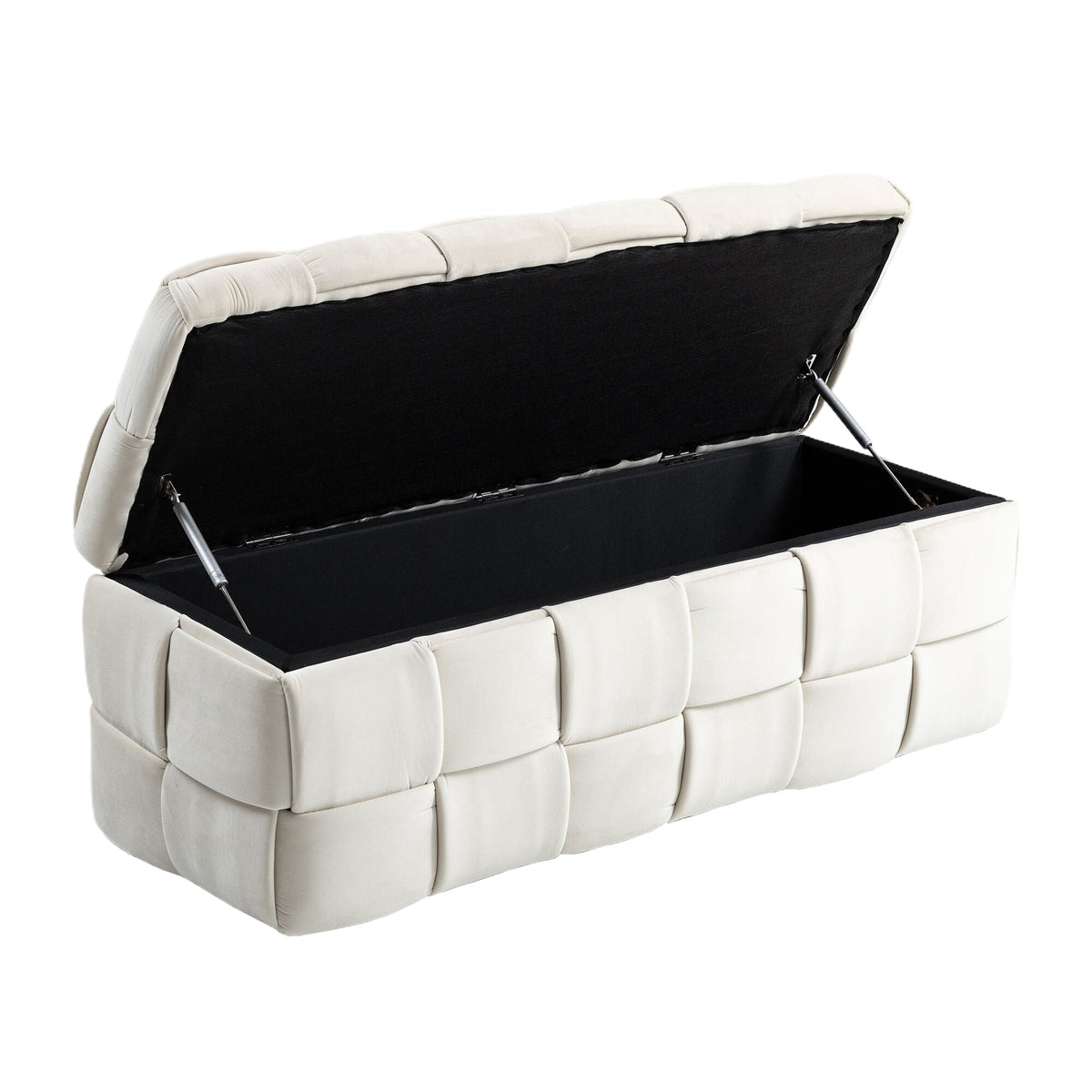 Storage Ottoman Bench: Hidden Bedding Storage and Seating