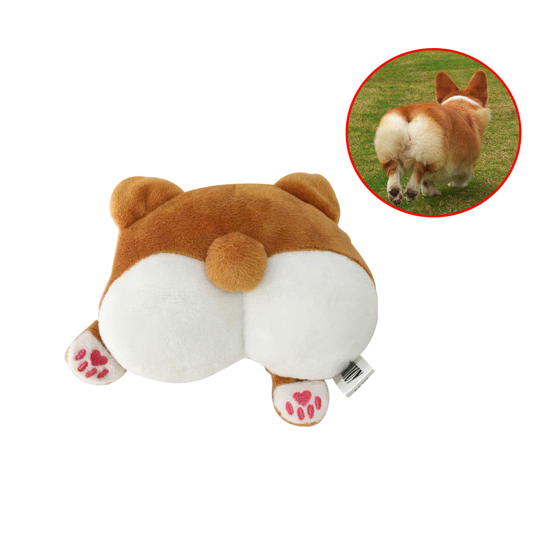 Soft Corgi Plush Dog Toy for Indoor Play and Cuddles